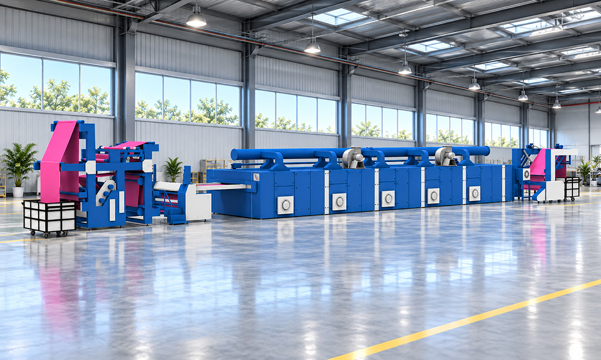 Hot Air Stenter Machine Centrifugal Flow Design